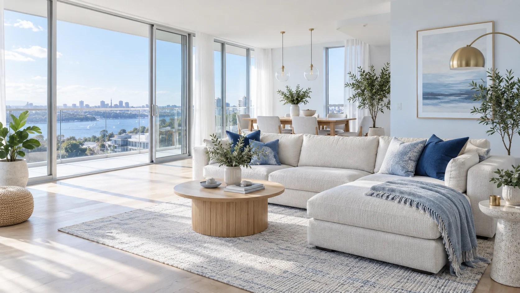 Warm interior setting for Imperial Decor project support
